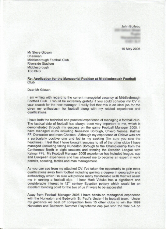 Cover Letter Example - Careers Advice - Monster co uk